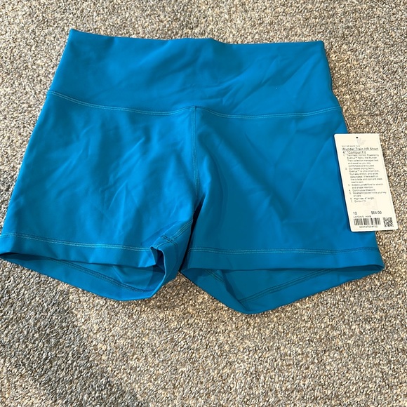 lululemon athletica Pants - Lululemon wunder under short. Size 12.  Nwt.